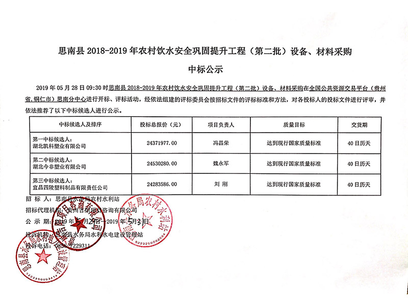 湖北凱科塑業有限公司