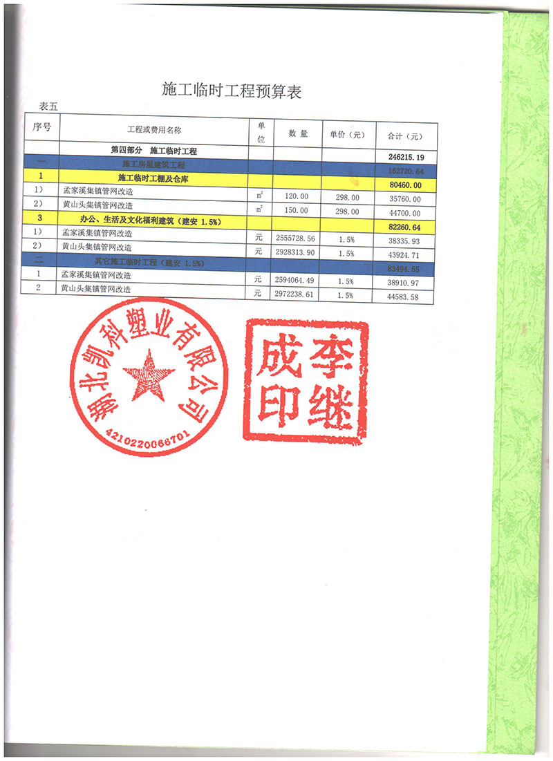 湖北凱科塑業有限公司